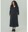 DENIM VOLUME SLEEVE DRESS