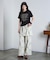 EMBROIDERY PANTS