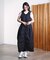 DRAWSTRING SLV.LESS DRESS
