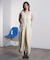 DRAWSTRING SLV.LESS DRESS