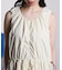 DRAWSTRING SLV.LESS DRESS