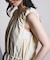 DRAWSTRING SLV.LESS DRESS