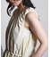 DRAWSTRING SLV.LESS DRESS