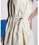 DRAWSTRING SLV.LESS DRESS