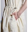 DRAWSTRING SLV.LESS DRESS