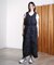 DRAWSTRING SLV.LESS DRESS