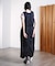 DRAWSTRING SLV.LESS DRESS