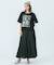 FLARED MAXI SKIRT