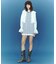 STRIPE H/S MINI CUT DRESS