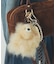 COSY SMALL BEAR BABY ALPACA KEY RING