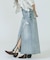 DAMEGE DENIM SKIRT