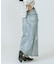DAMEGE DENIM SKIRT