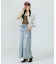 DAMEGE DENIM SKIRT