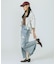 DAMEGE DENIM SKIRT