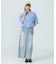 DAMEGE DENIM SKIRT