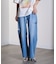 SLIT DENIM PANTS