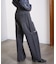 SLIT DENIM PANTS
