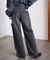 SLIT DENIM PANTS