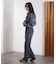 SLIT DENIM PANTS