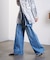 SLIT DENIM PANTS