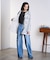 SLIT DENIM PANTS