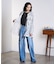 SLIT DENIM PANTS