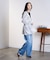 SLIT DENIM PANTS