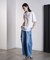 SLIT DENIM PANTS
