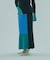 MULTICOLOR RIB KNIT SKIRT