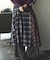 PLEATED LONG SKIRT