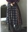 PLEATED LONG SKIRT