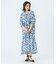 BLOCK PRINT SMOCK OP