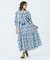 BLOCK PRINT SMOCK OP
