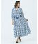 BLOCK PRINT SMOCK OP