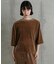 CHIGNON ベロアメッシュTシャツ