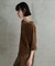 CHIGNON ベロアメッシュTシャツ
