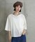 CHIGNON ベロアメッシュTシャツ