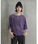 CHIGNON ベロアメッシュTシャツ