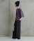 CHIGNON ベロアメッシュTシャツ
