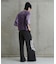 CHIGNON ベロアメッシュTシャツ