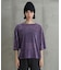 CHIGNON ベロアメッシュTシャツ