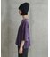 CHIGNON ベロアメッシュTシャツ