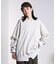 FRONT AND BACK FRINGE SWEAT