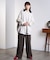 FRONT AND BACK FRINGE SWEAT
