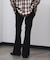 CORDUROY FLARE PANTS