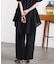 DOBBY STRIPE EASY PANTS