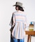 PANEL STRIPE S/S SHIRT
