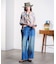 PANEL STRIPE S/S SHIRT