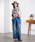 PANEL STRIPE S/S SHIRT