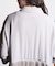 PLEATED SKIRT MIX FABRIC S/S SHIRT DRESS